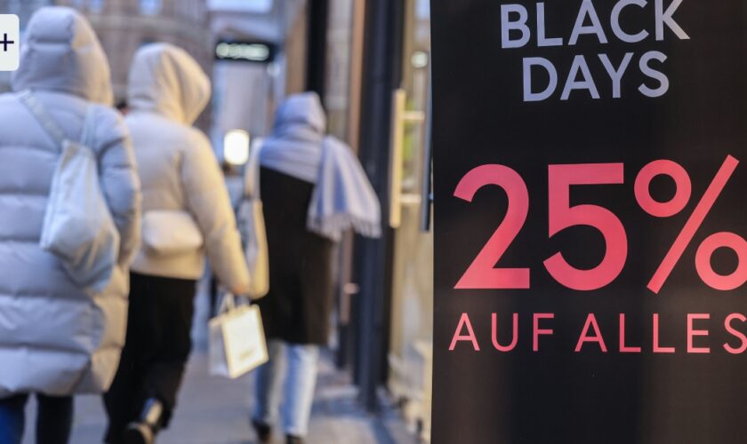 So plant man für den Black Friday