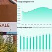 Property asking prices fall more than £5,000 on average as Budget jitters hit the market