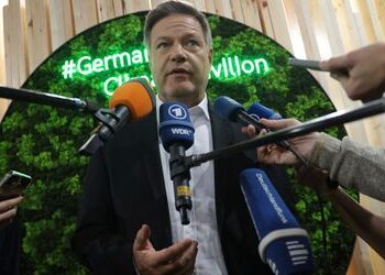 Robert Habeck wirbt auf Klimakonferenz COP29 für Ausbau des Emissionshandels