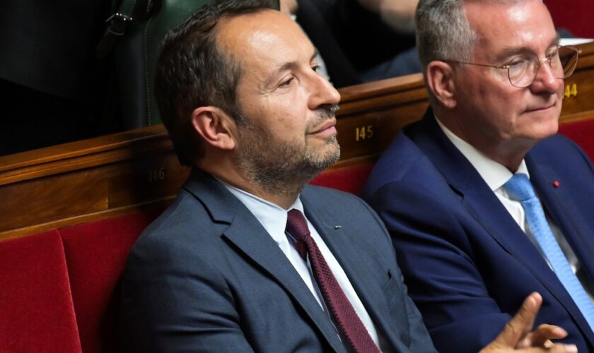 Le vice-président du RN et député du Nord Sébastien Chenu à l'Assemblée nationale, le 18 juillet 2024