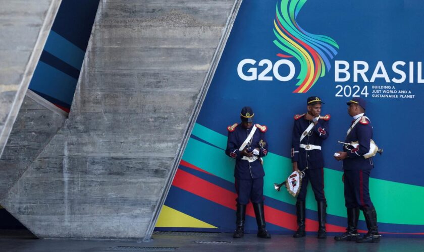 G20-Gipfel : In Rio de Janeiro beginnt G20-Gipfel