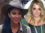 Tulisa reveals how her face changed as a result of an agonising 12-year health battle as singer, 36, shows off new lip filler and facial tattoos on I'm A Celeb