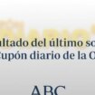 Comprobar resultados del sorteo del cupón diario de la ONCE de hoy lunes, 18 de noviembre de 2024