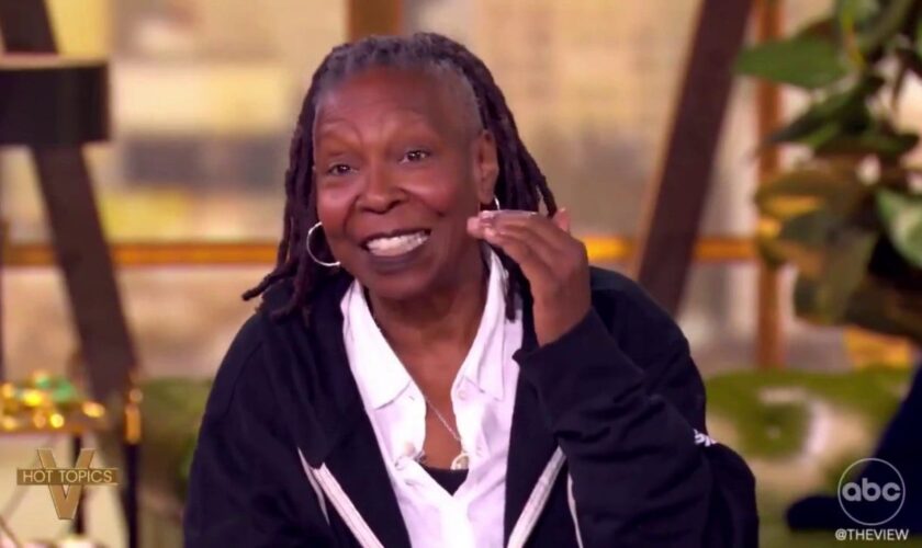 Whoopi Goldberg does not address back-and-forth with bakery during 'The View'