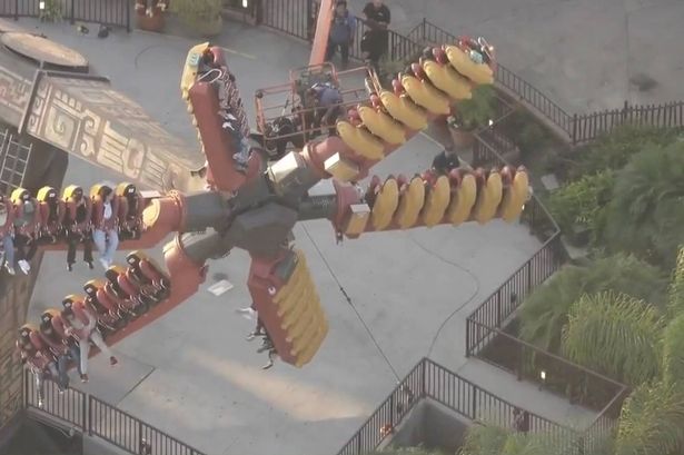 BREAKING: Thrill-seekers are trapped mid-air for three hours at Knott's Berry Farm