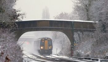 Snow warning: Trains cancelled due to weather as National Rail issues warning