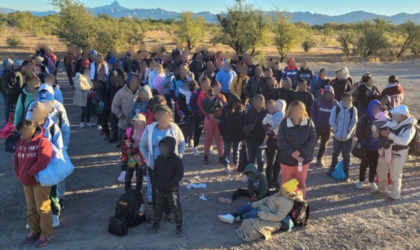 Massive groups of illegal immigrants nabbed at border amid fears of pre-Trump border surge