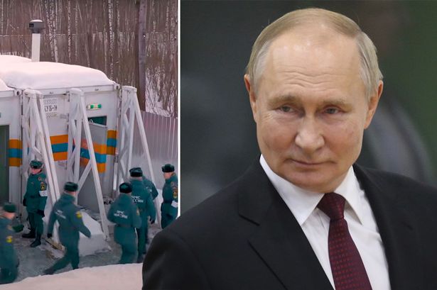 Vladimir Putin mass producing 'mobile nuclear bunkers' as tensions with West escalate