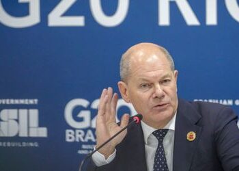 Wie Olaf Scholz aus der Ferne demontiert wird