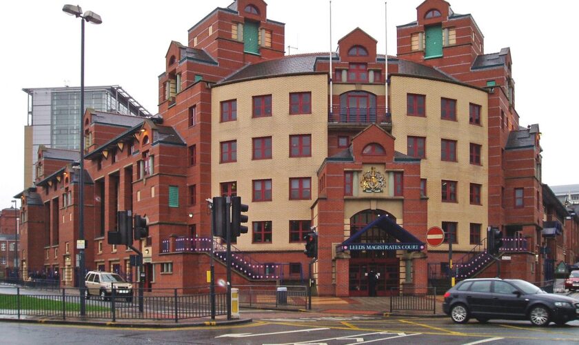 Der Richtger hatte keine Sympathie für den Schwindel. Foto des Leeds Magistrates Court.