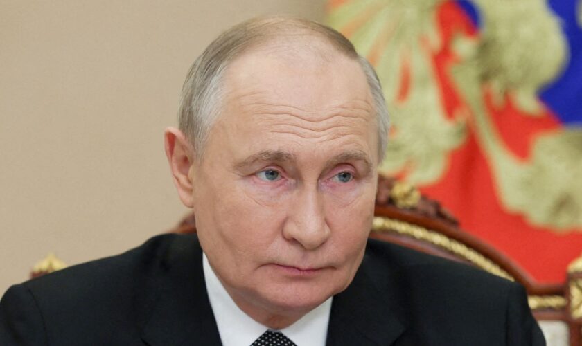 Vladimir Putin. Pic: Reuters