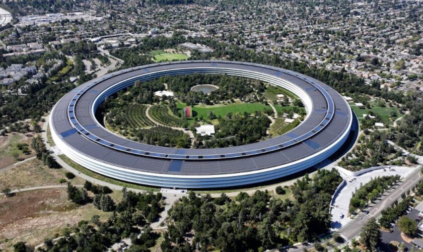 Le siège d'Apple à Cupertino, dans la Silicon Valley.