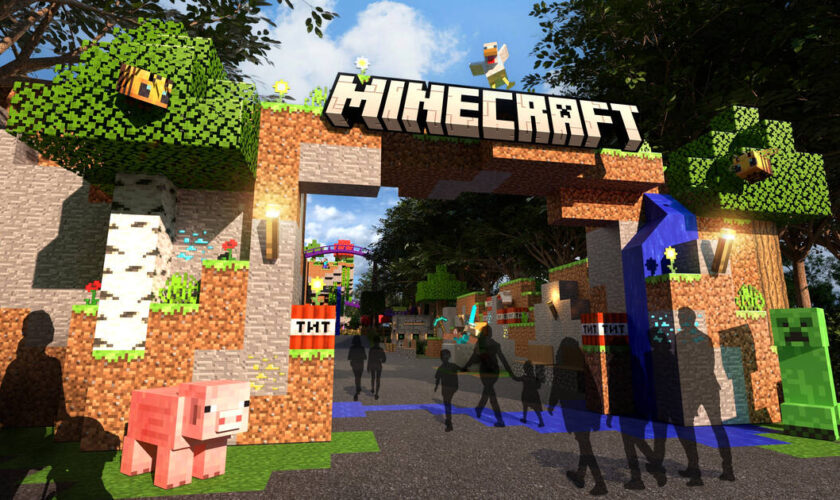 Minecraft, jeu vidéo le plus vendu de tous les temps, construit son avenir dans les parcs d’attractions