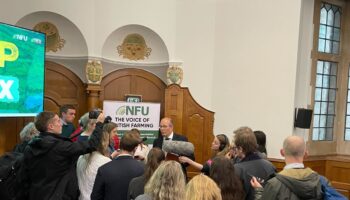 NFU chief hints farmers could take more extreme action if government ignores inheritance tax protest