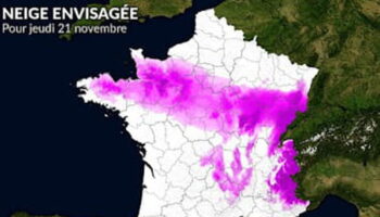 Météo : la neige s'accumule cette semaine en France, les détails par région