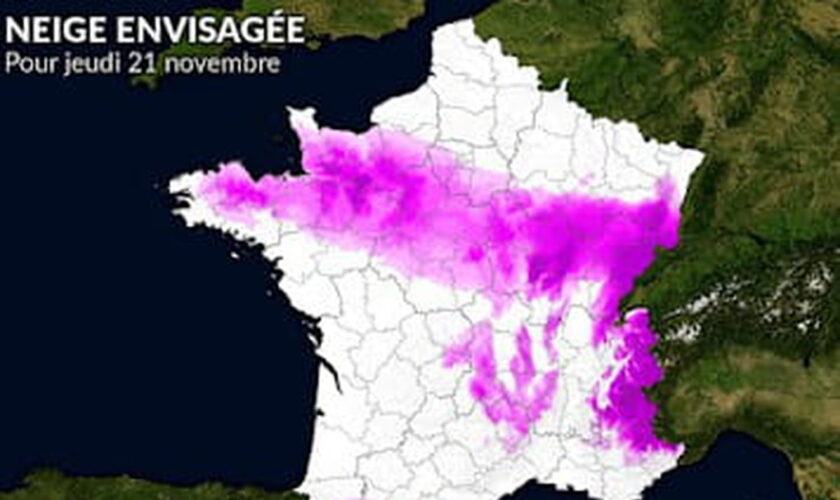 Météo : la neige s'accumule cette semaine en France, les détails par région