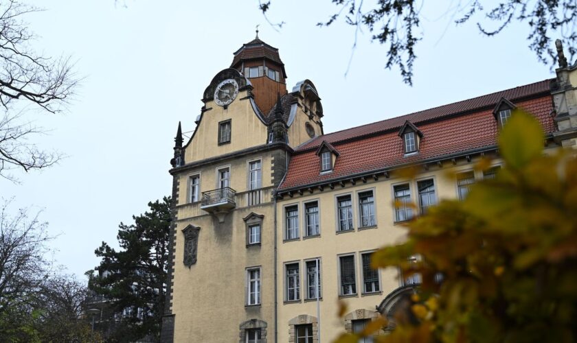 Lehrer der Friedrich-Bergius-Schule im Berliner Bezirk Tempelhof-Schöneberg rufen um Hilfe. Foto: Leonie Asendorpf/dpa