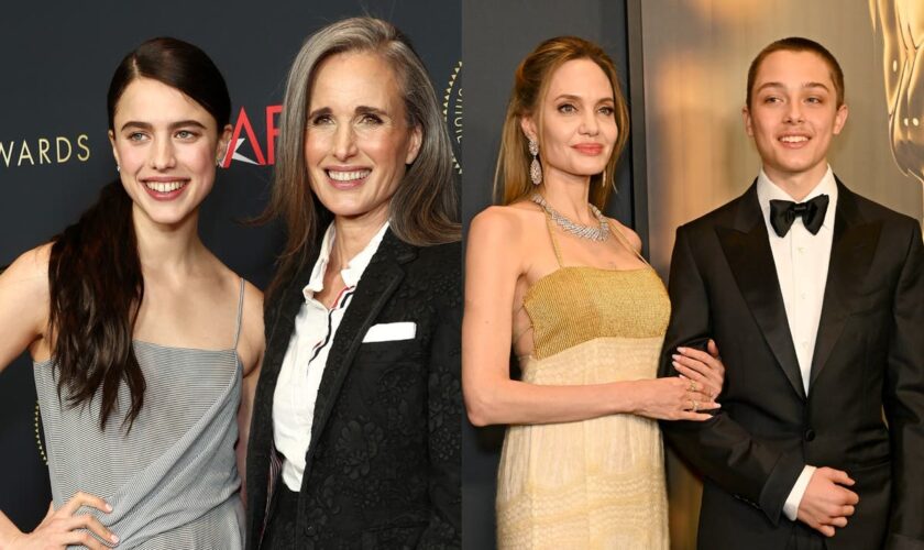 From Knox Jolie-Pitt to Margaret Qualley: 19 celebrity kids who look just like their parents