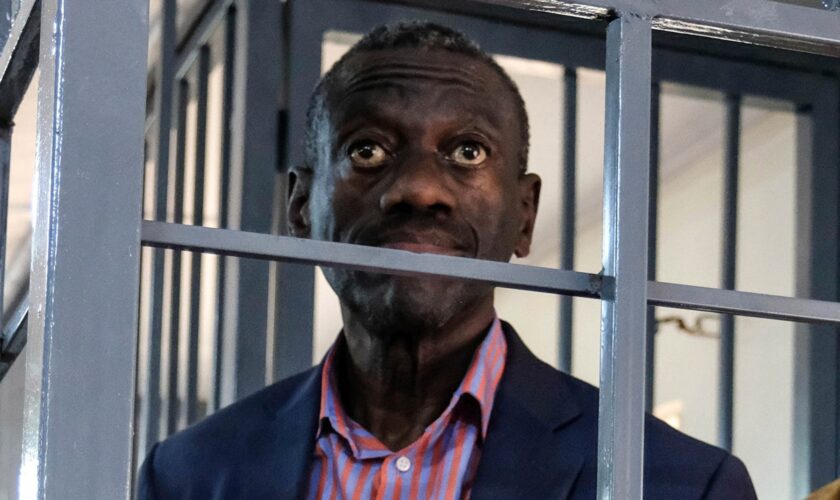 Chief opponent to Uganda's president appears in court days after going missing