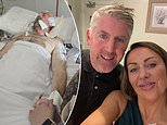 British father-of-two fights for life in intensive care coma with fractured skull from Benidorm bouncer's punch nine days after he got engaged