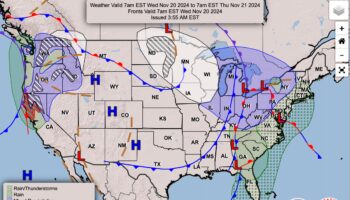 Mapped: Charting path of deadly ‘bomb cyclone’ in Pacific Northwest and California