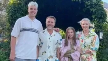 Why rich people really do have taller children as Gary Barlow is dwarfed by son