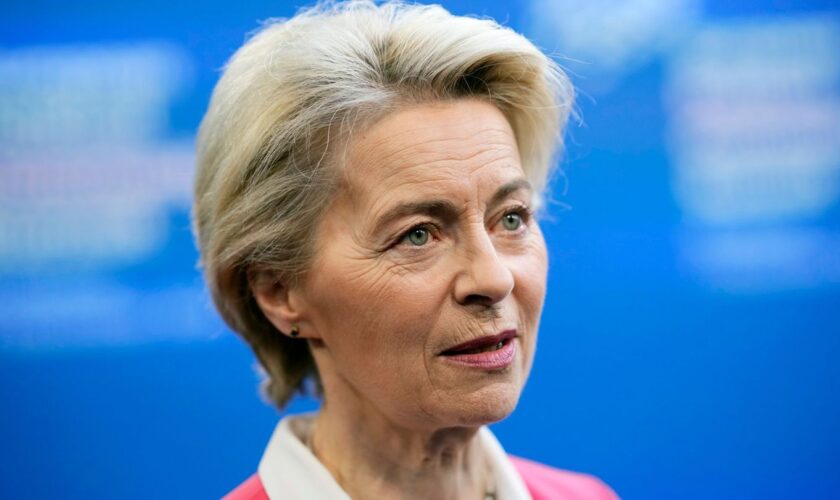 Vor ihrer politischen Laufbahn arbeitete Ursula von der Leyen als Assistenzärztin. (Archivbild) Foto: Petr Josek/AP/dpa