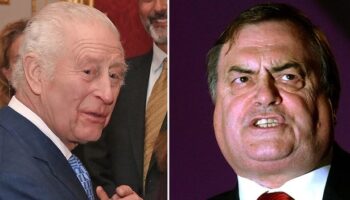 King Charles' touching four-word remark in poignant tribute to Lord Prescott