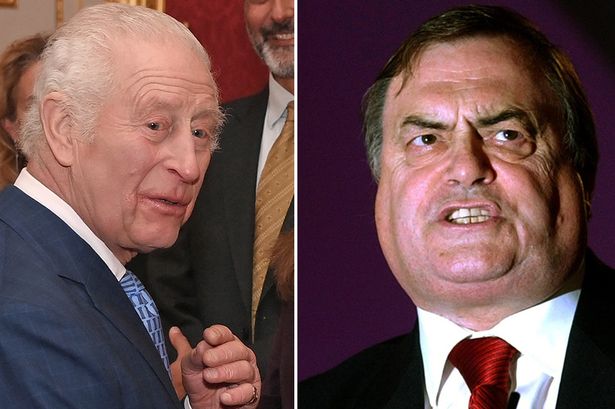 King Charles' touching four-word remark in poignant tribute to Lord Prescott