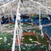 Florida city council changes mind on paying to repair Tampa Bay Rays' ballpark after hurricane ripped roof off