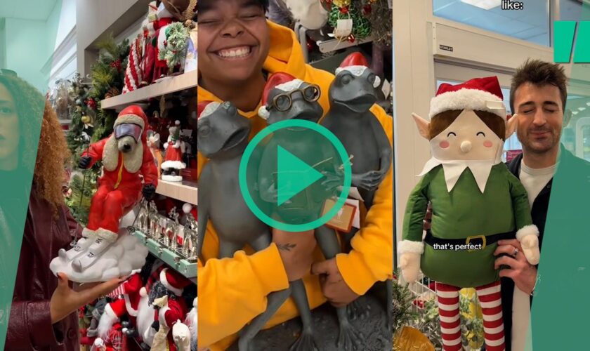 La décoration de Noël vendue par le magasin HomeGoods fait hurler les Américains sur TikTok