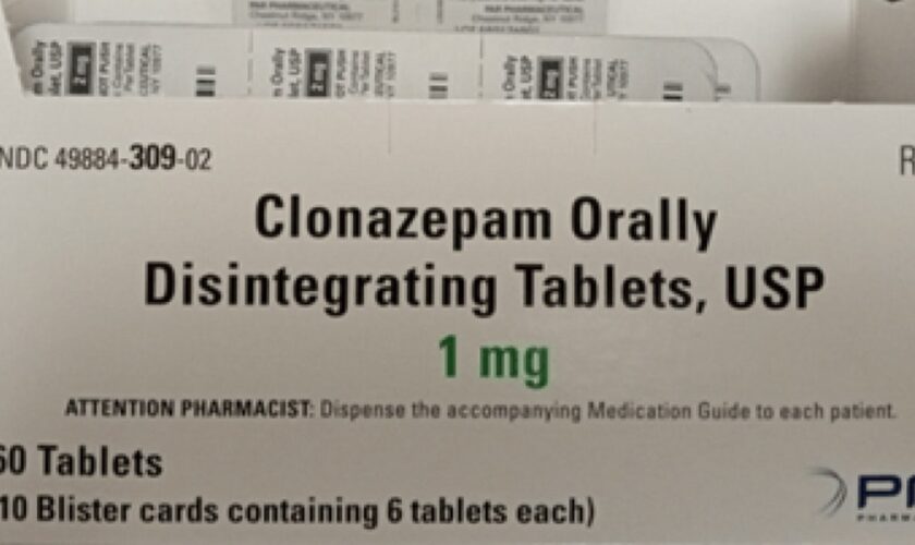 Clonazepam, popular anxiety-reducing drug, recalled nationwide for ‘possibly life-threatening’ error