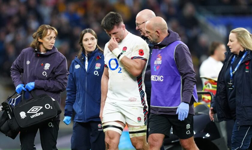 Tom Curry’s England return brings rugby’s concussion problem back under spotlight