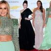 Amanda Holden steals the show in a glitzy green co-ord as she, Sophie Ellis-Bextor and BGT winner Sydnie Christmas lead the red carpet arrivals at the 2024 Royal Variety Performance