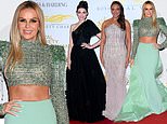 Amanda Holden steals the show in a glitzy green co-ord as she, Sophie Ellis-Bextor and BGT winner Sydnie Christmas lead the red carpet arrivals at the 2024 Royal Variety Performance