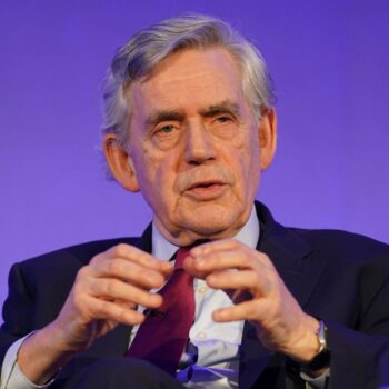 Gordon Brown. File pic: PA