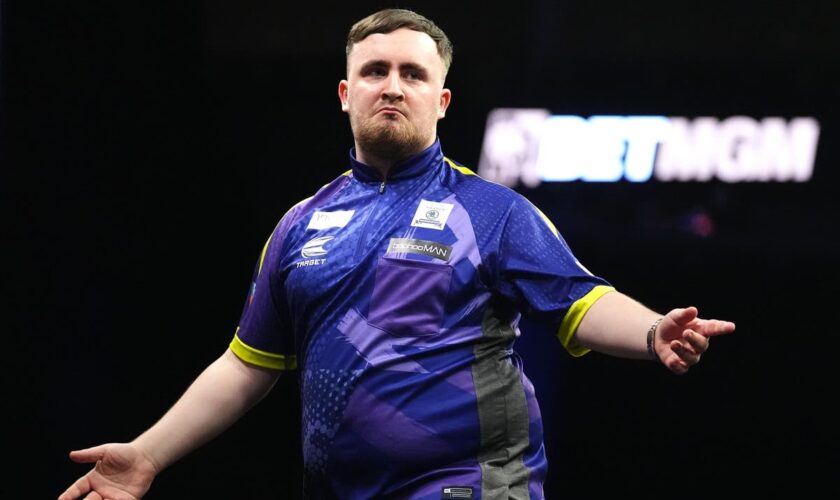 Luke Littler continues scintillating form by thrashing Rob Cross