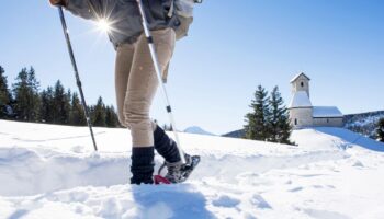 Südtirol: Die schönsten Wandertouren durch verschneite Alpenberge