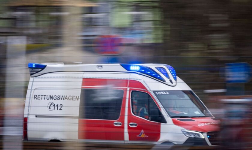 Die Verletzten wurden den Angaben zufolge per Rettungswagen in Krankenhäuser gebracht. (Symbolbild) Foto: Jens Büttner/dpa