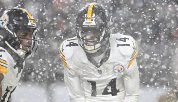 George Pickens blames snow, wind after Browns upset Steelers: 'Conditions played huge, huge part'