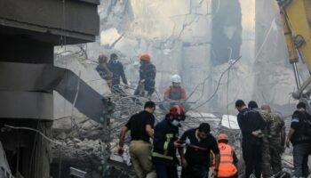 D’intenses frappes israéliennes au centre de Beyrouth font au moins quatre morts