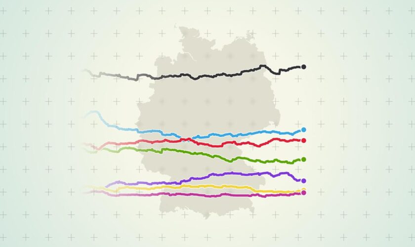 Bundestagswahl 2025: Wer führt in den aktuellen Umfragen?