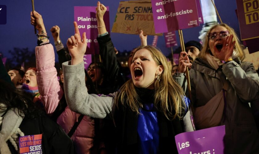 Frankreich: Tausende demonstrieren gegen Gewalt an Frauen