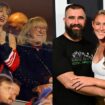 Taylor Swift and Donna Kelce react to Jason and Kylie Kelce new pregnancy announcement