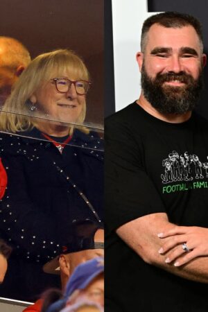 Taylor Swift and Donna Kelce react to Jason and Kylie Kelce new pregnancy announcement