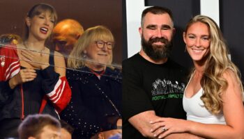 Taylor Swift and Donna Kelce react to Jason and Kylie Kelce new pregnancy announcement