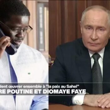 Sénégal : appel téléphonique diplomatique entre Poutine et Diomaye Faye