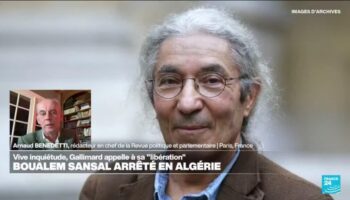 Algérie : les autorités confirment l'arrestation de l'écrivain Boualem Sansal