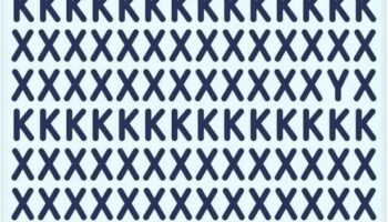 Only people with high IQ will be able to spot odd letter in tricky brain teaser