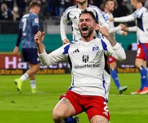 2. Fußball-Bundesliga: Hamburger SV verspielt 2:0-Führung gegen Schalke 04